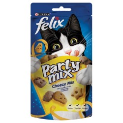 ΛΙΧΟΥΔΙΑ ΓΑΤΑΣ FELIX PARTY MIX SNACKS - CHEEZY MIX 60G λιχουδιές γάτας Pet Shop Καλαματα