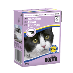 BOZITA FELINE WITH SHRIMPS 370GR υγρή τροφή-κονσέρβες γάτας Pet Shop Καλαματα