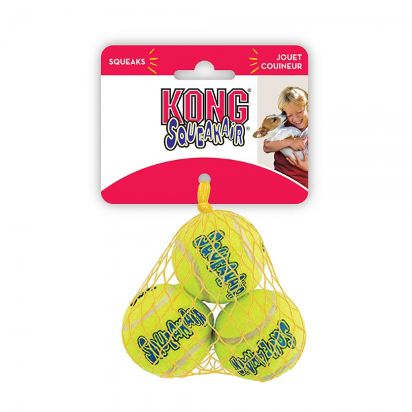 Kong Squeakair Tennis Κίτρινο Xsmall Pet Shop Καλαματα