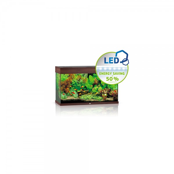 Aquarium Rio 125 LED Dark Brown 125lt ενυδρεία κ βάσεις ενυδρείων Pet Shop Καλαματα