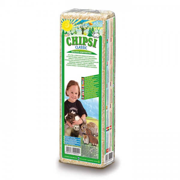 CHIPSI CLASSIC 1KG υποστρώματα κλουβιών Pet Shop Καλαματα