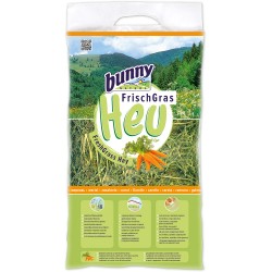 BUNNY ΧΟΡΤΟ ΤΡΩΚΤΙΚΩΝ  NATURE ALLGAU FRESHGRASS ΜΕ ΚΑΡΟΤΟ 500GR χόρτα Pet Shop Καλαματα