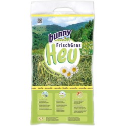 BUNNY ΧΟΡΤΟ ΤΡΩΚΤΙΚΩΝ NATURE ALLGAU FRESHGRASS ΜΕ ΧΑΜΟΜΗΛΙ 500GR χόρτα Pet Shop Καλαματα