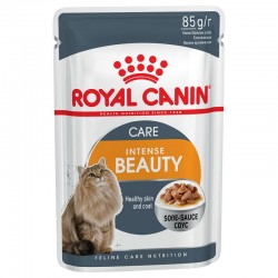 Royal Canin Intense Beauty Gravy Φακελάκι υγρή τροφή-κονσέρβες γάτας Pet Shop Καλαματα