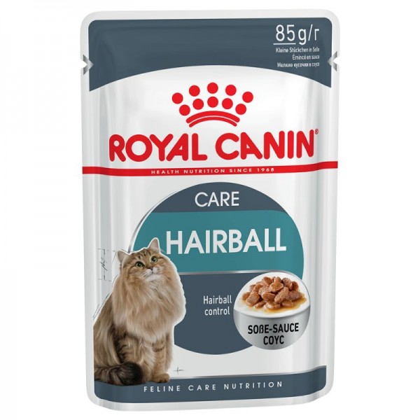 Royal Canin Hairball Care Gravy Φακελάκι υγρή τροφή-κονσέρβες γάτας Pet Shop Καλαματα