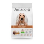 Amanova Adult Medium 12kg Ξηρά Τροφή για Ενήλικους Σκύλους Μεσαίων Φυλών με Λίγα Σιτηρά με Κοτόπουλο ξηρα τροφη σκυλου Pet Shop Καλαματα