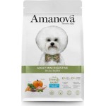 Amanova Adult Mini Digestive 2kg Ξηρά Τροφή για Ενήλικους Σκύλους Μικρόσωμων Φυλών χωρίς Σιτηρά με Κουνέλι ξηρα τροφη σκυλου Pet Shop Καλαματα