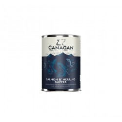 Κονσερβες Σκυλου - Canagan Can - Salmon & Herring Supper For Dogs 400gr υγρη τροφη - Pet Shop Καλαματα