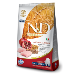 N&D Low Grain Chicken & Pomegranate Puppy Maxi 12kg ξηρα τροφη σκυλου Pet Shop Καλαματα