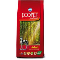 Ξηρα τροφη σκυλου - ECOPET ADULT MAXI +2kg ΔΏΡΟ Pet Shop Καλαματα