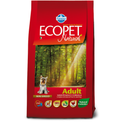 Ξηρα τροφη σκυλου - ECOPET ADULT MINI +2kg ΔΏΡΟ Pet Shop Καλαματα