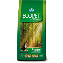 Ξηρα τροφη σκυλου - ECOPET PUPPY MAXI 12kg +2kg ΔΏΡΟ Pet Shop Καλαματα