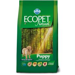 ecopet PUPPY MEDIUM ξηρα τροφη σκυλου Pet Shop Καλαματα