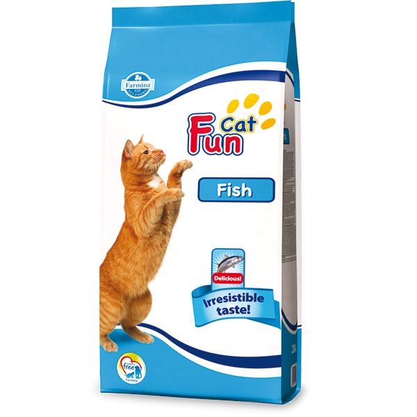 Farmina Fun Cat Fish 20kg ξηρά τροφή γάτας Pet Shop Καλαματα