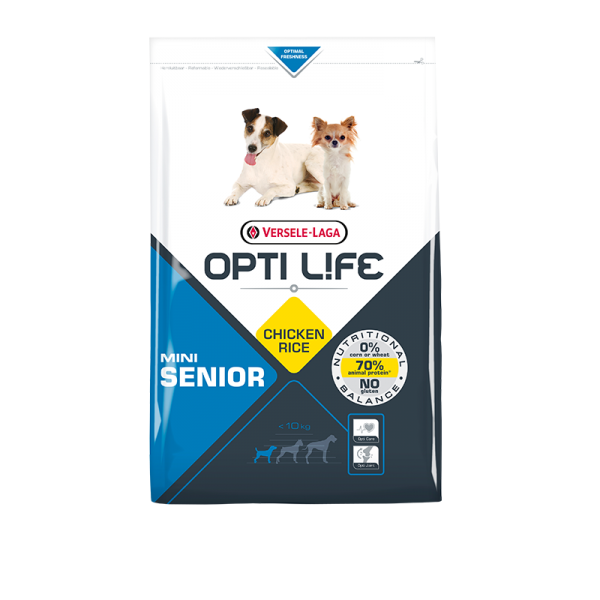 Opti Life Senior Mini 2,5kg ξηρα τροφη σκυλου Pet Shop Καλαματα