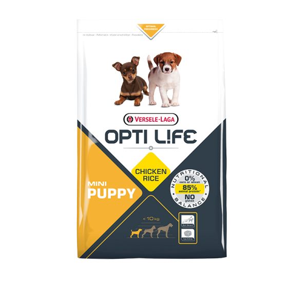 Ξηρα τροφη σκυλου - Opti life Puppy Mini 2,5kg Pet Shop Καλαματα