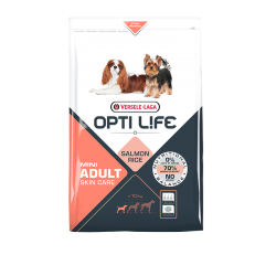 Ξηρα τροφη σκυλου - Opti life Adult Mini Skin Care 2,5kg Pet Shop Καλαματα
