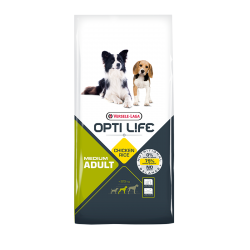  Opti Life Adult Medium 12,5kg ξηρα τροφη σκυλου Pet Shop Καλαματα