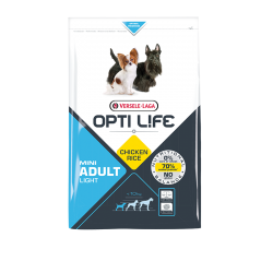 Opti Life Adult Light Mini 2,5kg ξηρα τροφη σκυλου Pet Shop Καλαματα