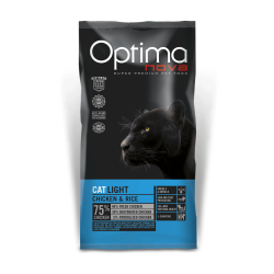 Optima Nova Cat Adult Light -2kg ξηρά τροφή γάτας Pet Shop Καλαματα