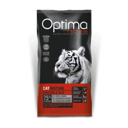 Optima Nova Cat Adult Mature 2kg ξηρά τροφή γάτας Pet Shop Καλαματα