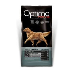 Optima Nova Adult Obesity -12kg ξηρα τροφη σκυλου Pet Shop Καλαματα