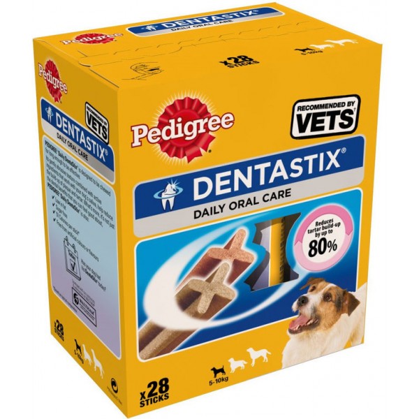 PEDIGREE DENTASTIX PACK MINI 28 ΤΕΜΑΧΙΑ Κοκκαλα  για σκυλους Pet Shop Καλαματα
