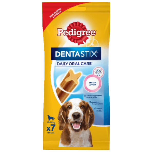 DENTASTIX PEDIGREE MEDIUM 7ΤΜΧ Dental Pet Shop Καλαματα