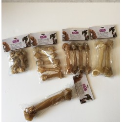 Bone From Natural Leather  Κοκκαλα  για σκυλους Pet Shop Καλαματα
