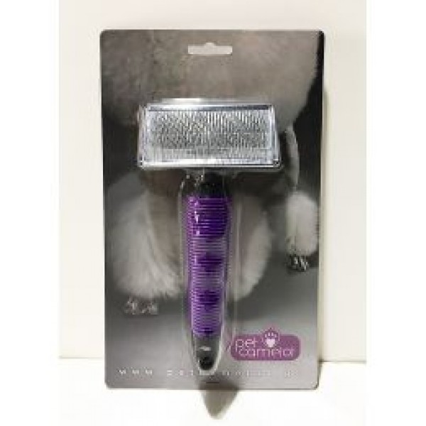 Slicker Brush With Soft Handle Medium περιποιηση-υγιεινη Pet Shop Καλαματα